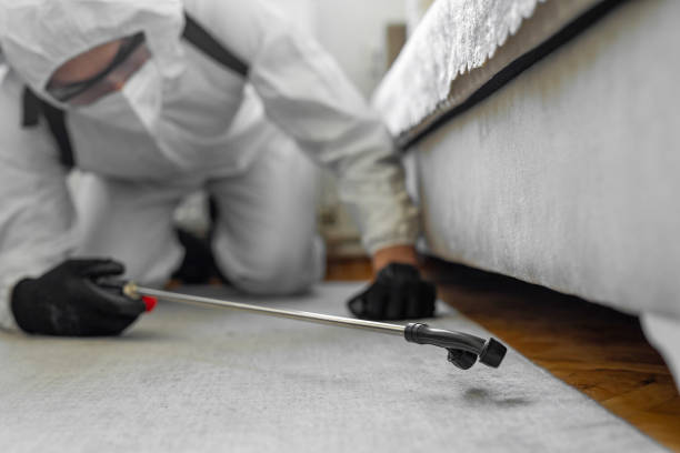 Professional Mosquito Control technician working in Kennedy, CA